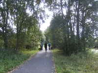 Rustig wandelpad